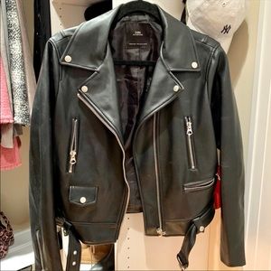 Zara Faux Leather Jacket